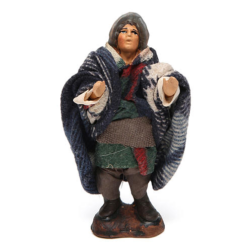Neapolitan Nativity figurine, Singing man 8cm 1