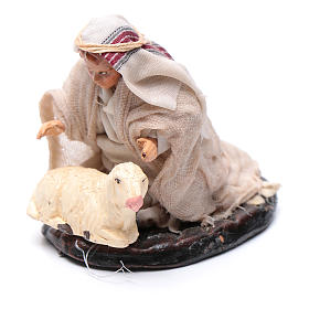 Tosapecore con pecora 8 cm presepe Napoli