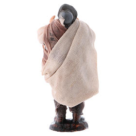 Neapolitan Nativity figurine, Bearded man 8cm