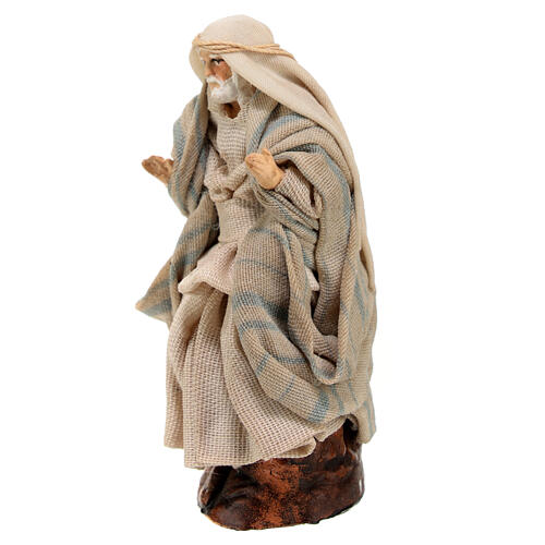 Neapolitan Nativity figurine, Sitting Arabian 8cm 2
