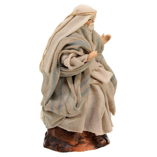 Neapolitan Nativity figurine, Sitting Arabian 8cm 3