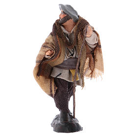 Mężczyzna odwrócony szopka z Neapolu 8 cm