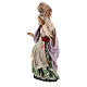 Neapolitan Nativity figurine, Woman with barrel 8cm s2
