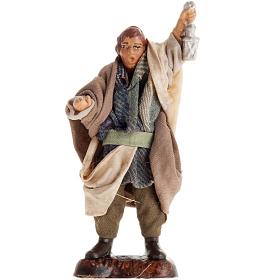 Neapolitan Nativity figurine, Man with lantern 8cm