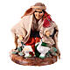 Neapolitan Nativity figurine, Woman with chickens 8cm s1