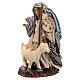 Neapolitan Nativity figurine, Man with goat 8cm s2