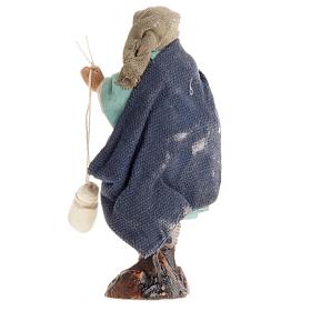 Uomo con caciotta 8 cm presepe di Napoli