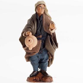 Neapolitan Nativity figurine, Man with Jug 8cm