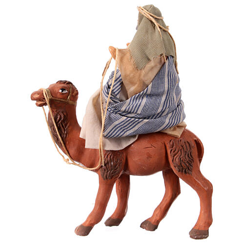 Neapolitan Nativity figurine, Arabian on camel 8cm 1