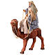 Neapolitan Nativity figurine, Arabian on camel 8cm s3