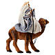 Homem árabe no camelo presépio napolitano terracota 8 cm s5