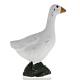 Neapolitan Nativity figurine, White goose 10cm s2