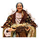 Kobieta kosz jajek 30 cm figurka szopki neapolitańskiej s2