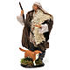 Neapolitan Nativity figurine, shepherd with dog, 18 cm s2