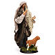 Neapolitan Nativity figurine, shepherd with dog, 18 cm s4