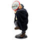 Homem idoso com tamborim para presépio napolitano com peças de 18 cm de altura média s3