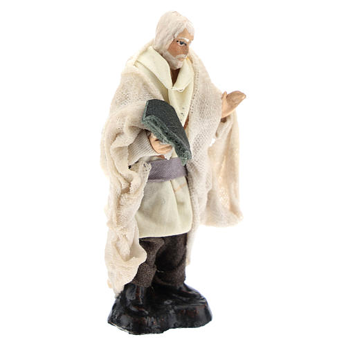 Neapolitan Nativity figurine, Beggar, 8 cm 3