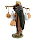 Neapolitan Nativity figurine, man with cloth bags, 24 cm s4