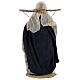 Donna con gabbia di galline 24 cm presepe Napoli s5