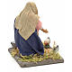 Neapolitan Nativity figurine, woman feeding ducks, 10 cm s2
