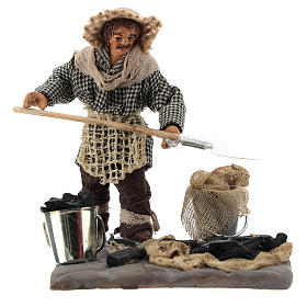 Carbonero con base 10cm pesebre napolitano