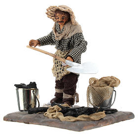 Carbonero con base 10cm pesebre napolitano