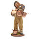 Neapolitan Nativity figurine, young boy with copper pans, 14cm s2