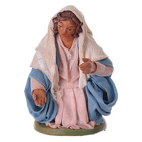 Neapolitan Nativity figurine, Virgin Mary, 10 cm