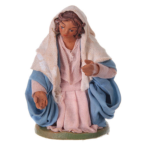 Neapolitan Nativity figurine, Virgin Mary, 10 cm 1