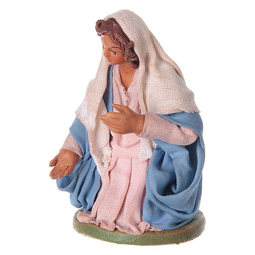 Neapolitan Nativity figurine, Virgin Mary, 10 cm 2