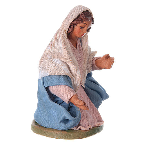 Neapolitan Nativity figurine, Virgin Mary, 10 cm 3