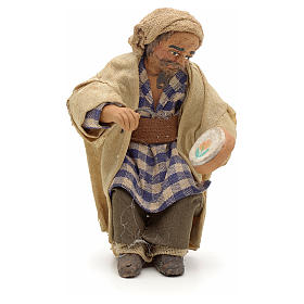 Decoratore 10 cm presepe Napoli