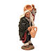 Neapolitan Nativity figurine, man carrying amphora, 10 cm s4