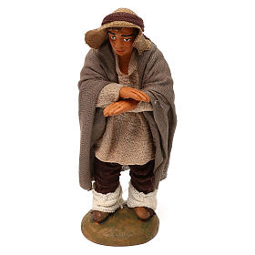 Neapolitan Nativity figurine, man on the balcony , 10 cm