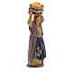 Neapolitan Nativity figurine, woman with orange basket on head, s4