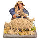 Neapolitan Nativity figurine, sheep shearer, 10 cm s1