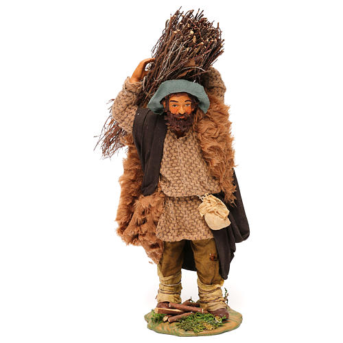 Leñador manos torcidas 24 cm pesebre napolitano 1