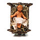 Neapolitan Nativity figurine, baby Jesus, 10 cm s1