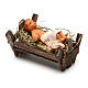 Neapolitan Nativity figurine, baby Jesus, 10 cm s2