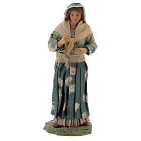 Neapolitan Nativity figurine, couple hugging, 24 cm