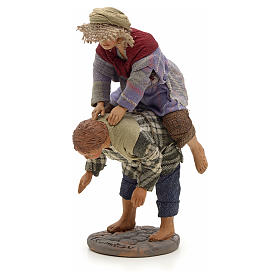 Bambini che giocano 24 cm presepe napoletano