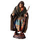 Neapolitan Nativity figurine, beggar with paper, 8 cm s1