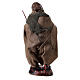 Neapolitan Nativity figurine, beggar with paper, 8 cm s2