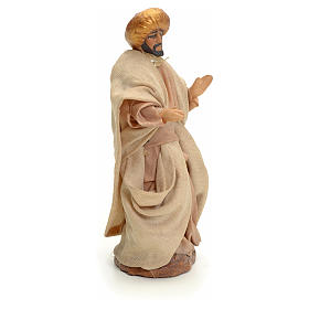 Neapolitan nativity figurine, Arabian man walking, 8cm