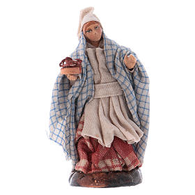 Neapolitan Nativity figurine, waitress, 8 cm
