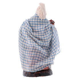 Neapolitan Nativity figurine, waitress, 8 cm