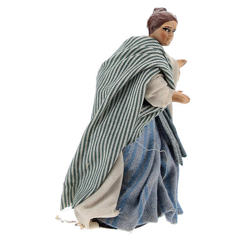 Neapolitan nativity figurine, Arabian buyer, 8cm 3