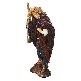 Neapolitan Nativity figurine, hunter, 8 cm
