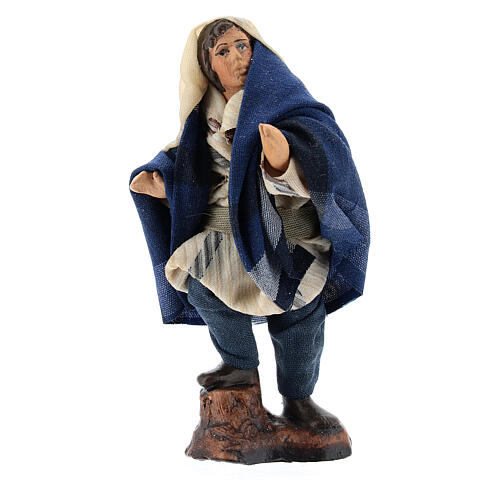 Neapolitan Nativity figurine, knife-grinder, 8 cm 2