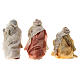 Neapolitan Nativity figurine, three Kings, 8 cm s5